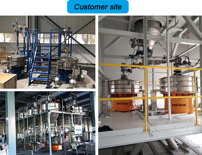 High Precision Screening Machinery Vibrating Sieve For Chinese Medicine Powder