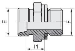 Factory Price DIN Bite Type Metric Thread Stud Ends with O-Ring ISO 6149 for Sale 1CH/1dh 1CH-Rn/1dh-Rn