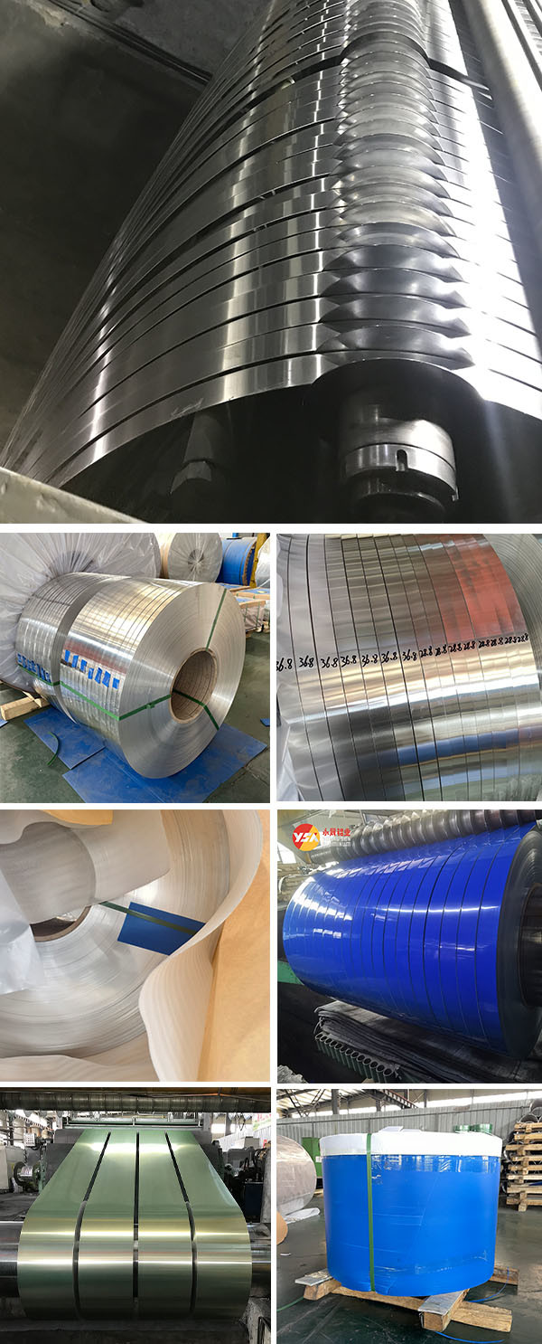 Decorative 1xxx Series LED Lighting Coated Aluminum Strip 0.2mm Thick Aluminium Coil