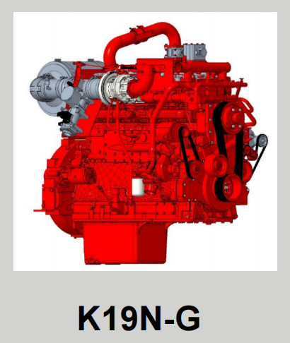Cummins K19N-G4 75MN Cummins Natural Gas Generator Fuel Methane Set 400kw