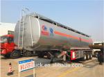 45000 Litres Water Palm Oil Fuel Tanker Semi Trailer By Carbon Steel