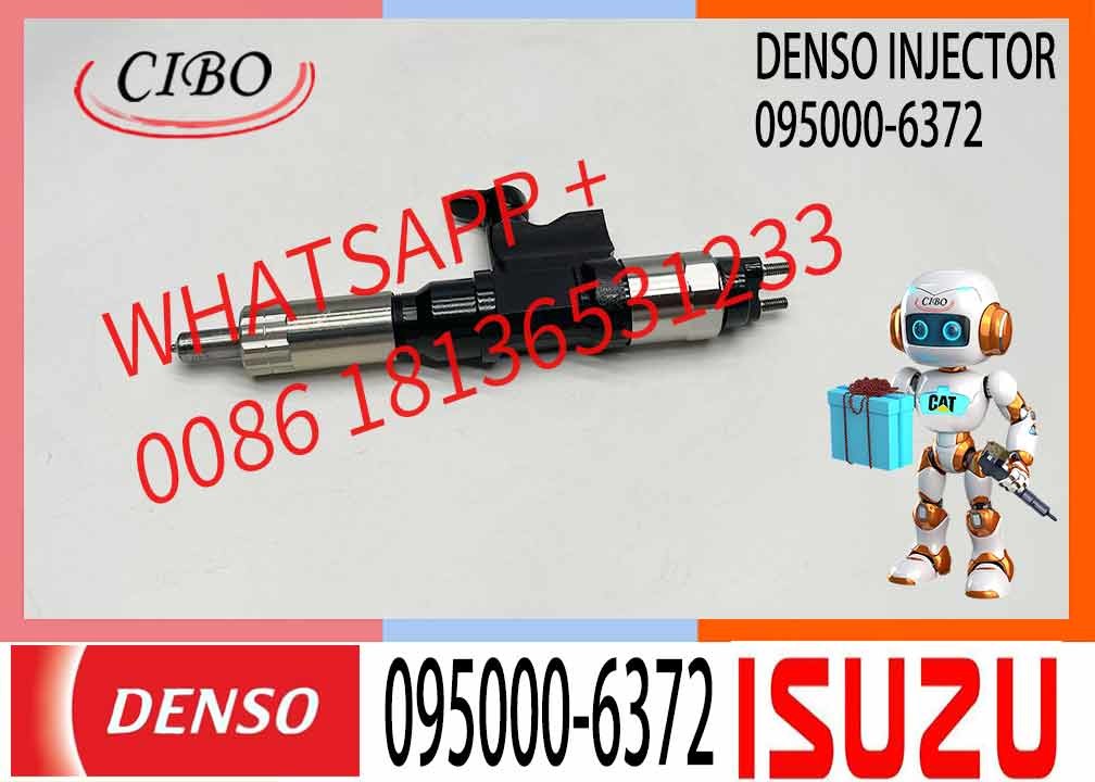 High Quality Common Rail Injector 8-97609789-5 8-97609789-6 8-97609789-2 095000-6372 for 4HK1 6HK1 Diesel Nozzle