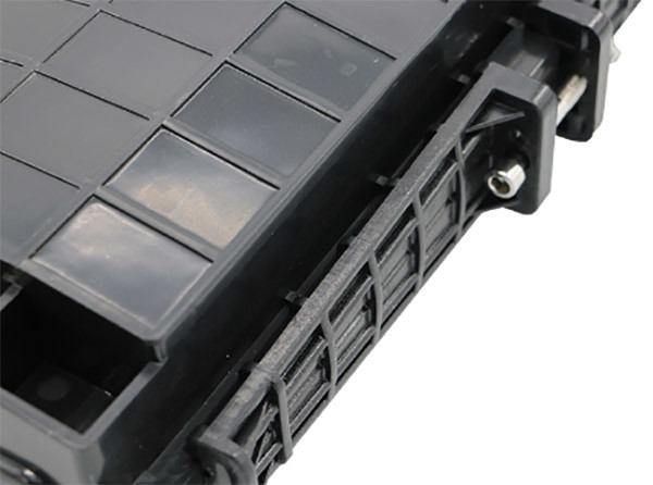 24 Core 2 Inlet 2 Outlet Joint Closure Fiber Optic RoHS Copmliant