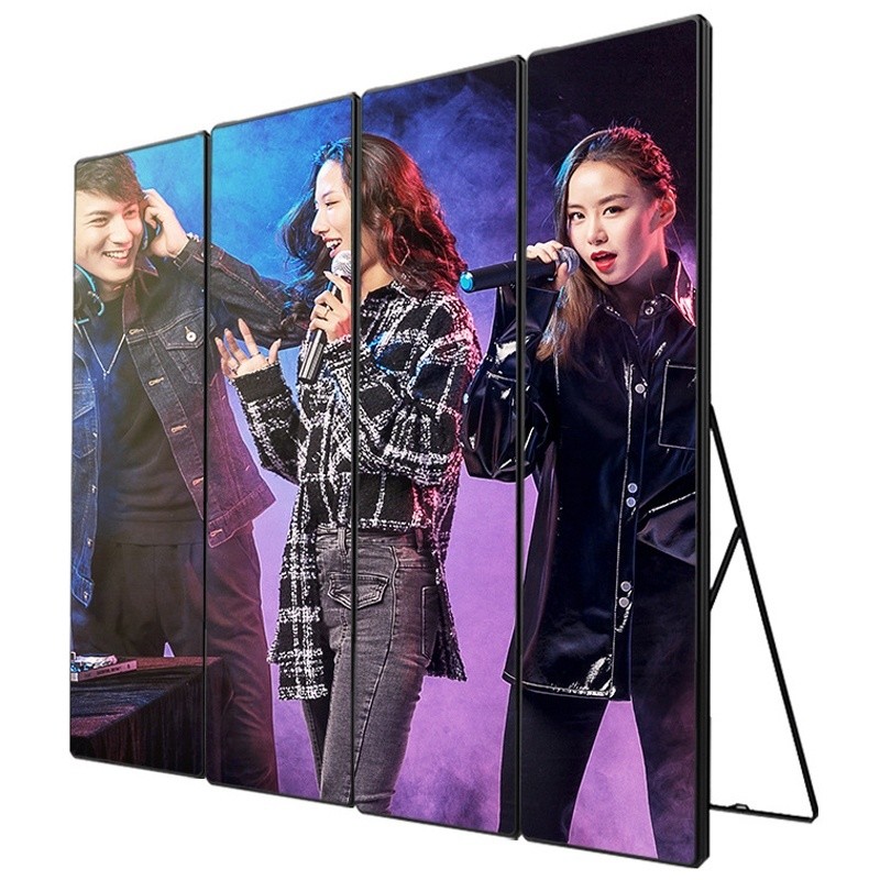 High Refresh Rate 1920Hz LED Display Poster Movable With 2.5mm Pixel Pitch