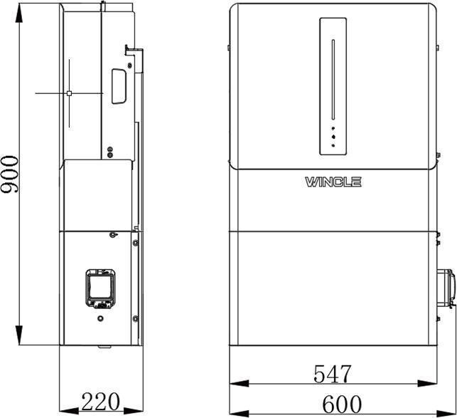 20.48kwh Power Wall Battery System with off Grid for Home Back up Power and Solar Energy
