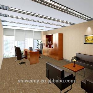 China Stock Wholesale 50*50cm modular grid pattern carpet tile wholesale