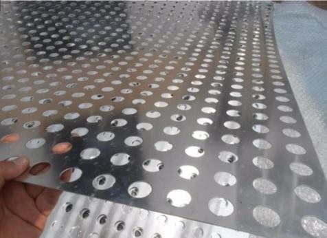 Round Hole 0.4mm-5mm thickness Stainless Steel 304 Perforated metal Sheet