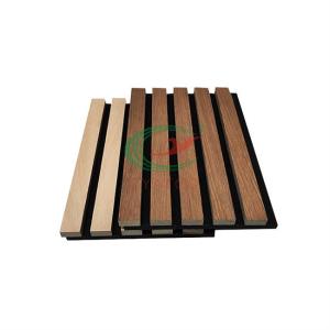 China Mildewproof Acoustic Timber Wall Panels , Multiscene Wood Paneling Soundproof wholesale
