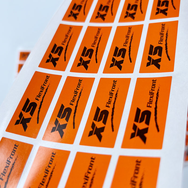 Private Labels Coated Paper Adhesive Tamper Seal Stickers Four Color Printing Attractive
