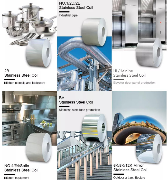 TISCO Mirror Stainless Steel Coil