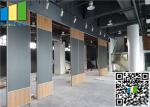 Seafood Restaurant Room Partition Hanging Office Aluminum Sliding Doors