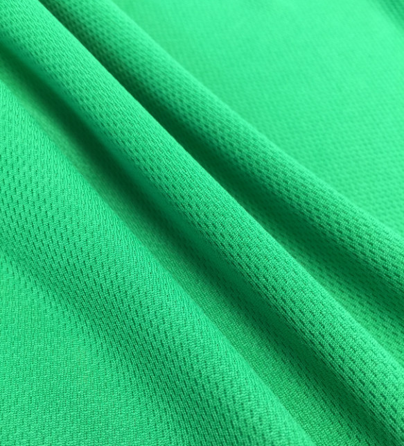 100% polyester wicking high quality of smooth handfeel big mesh eyeylet knitted fabric
