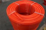 Orange Smooth Polyurethane Round Belt 90A high impact resistance
