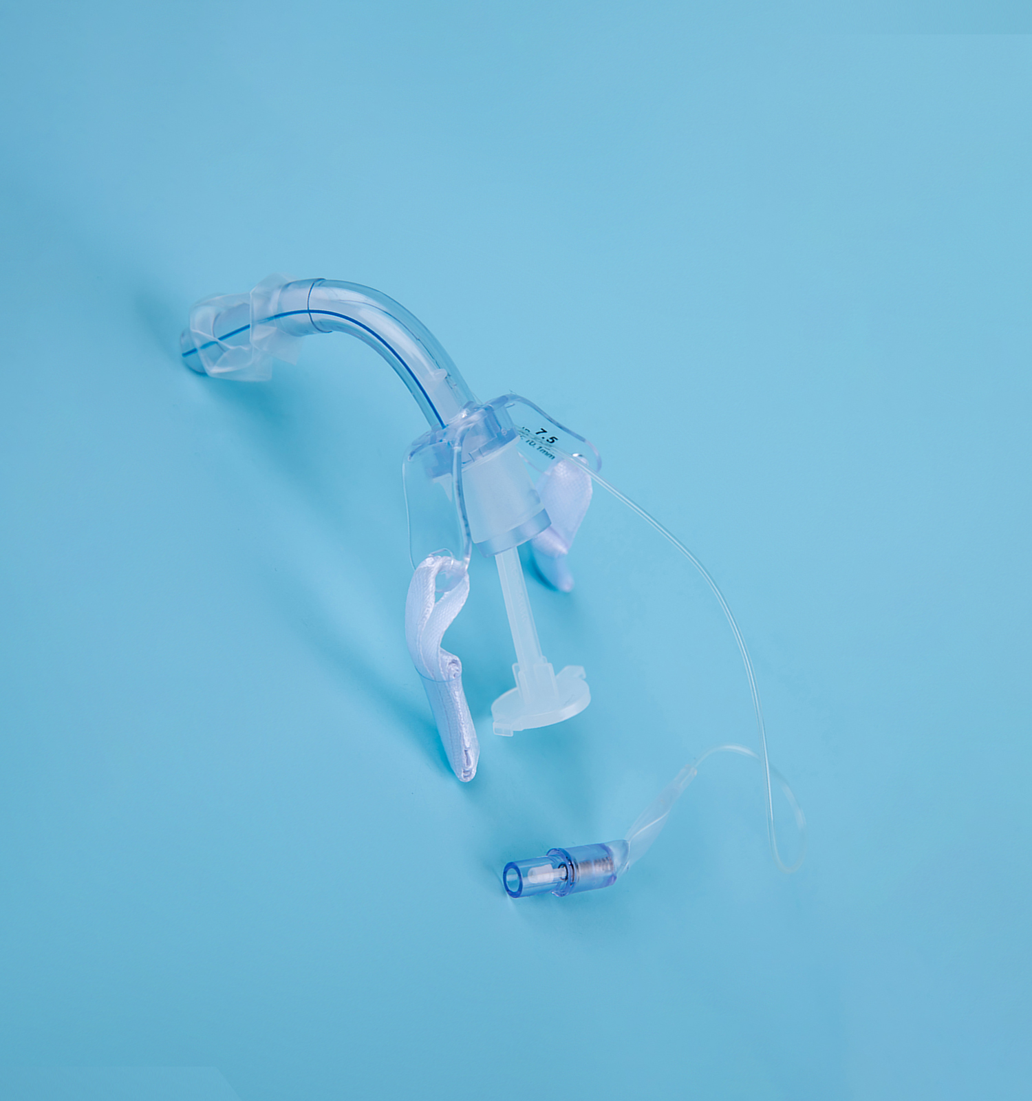PVC Normal Medical Cuffed Tracheostomy Tube Uncuffed Tracheostomy Tube Holder