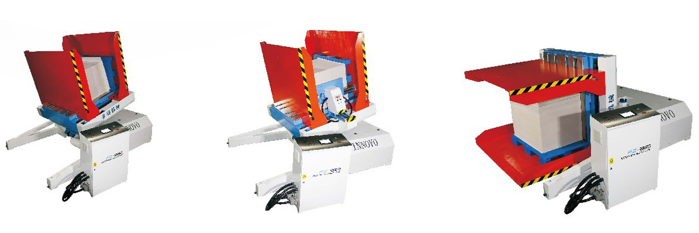 1650mm Dust Removing Pile Turner Machine Stacking Aligning Paper Jogger Machine