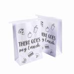 PE Lamination Disposable Airline Puke Bags Sos Paper Bag For Travel