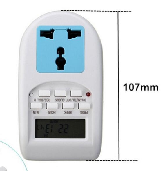24 Hours UK/EU Plug Wholesale Energy Saving Timer Programmable Electronic Timer Socket Digital Timer