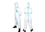 Disposable Medical Non-Woven Siamese Isolation Clothing PE Film Breathable