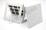 Holographic Paper Empty Magnetic Eyeshadow Palette Makeup Pan Customized