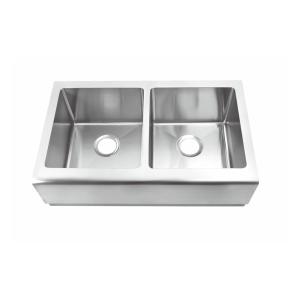 China 18 Gauge Stainless Steel Sink No Faucet For Family Kitchen / School / Hospital wholesale