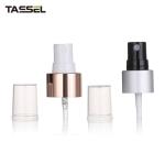 Aluminum rose gold fine mist sprayer pump 20/410 20/400