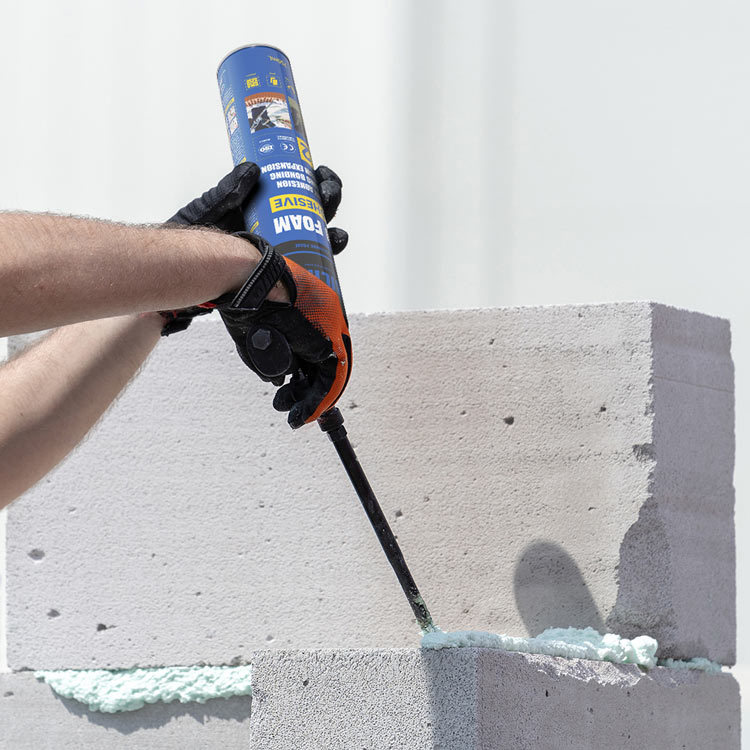 Safety Adhesive PU Foam Thermal Insulation Polyurethane Foam Adhesive