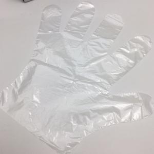 China Anti Oil Transparent PE Gloves wholesale