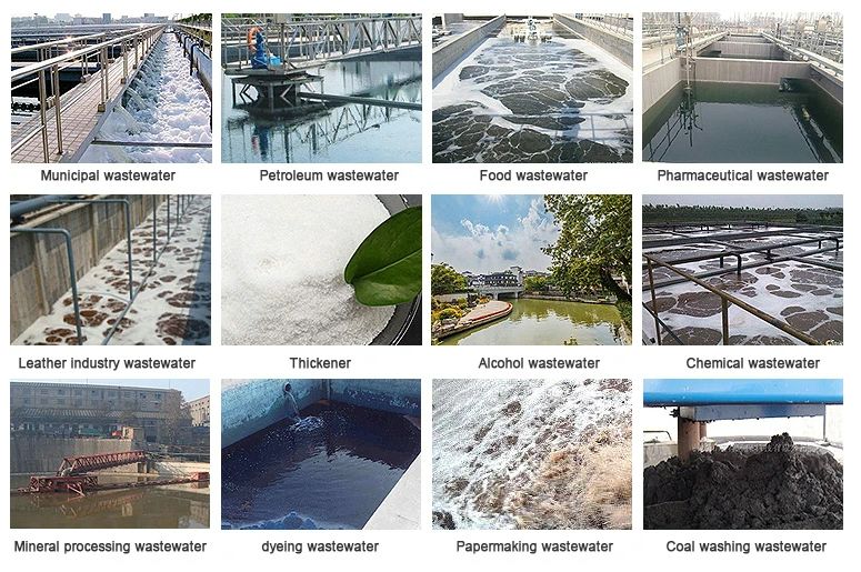9003 05 8 Anionic Pam Chemical Water Treatment Granulars