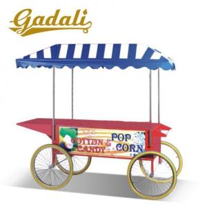 China L2100mm Cotton Candy Popcorn Machine Cart Commercial wholesale