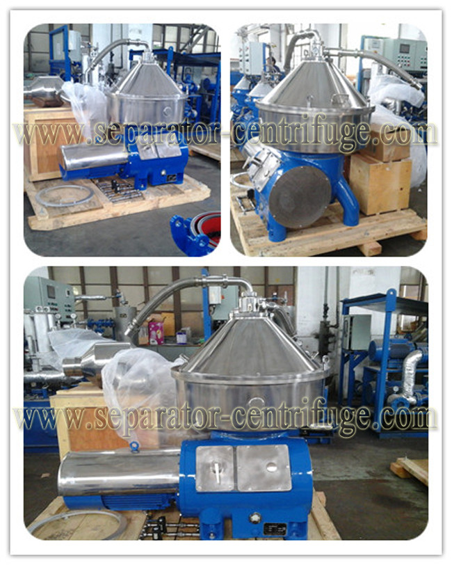 2 Phase Dairy Disc Bowl Centrifuge Continuous Self Cleaning Milk Clarify Separator