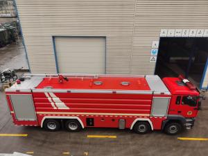 China PM250/SG250 SITRAK Airport Fire Rescue Truck Airport Foam Fire Trucks 11830MM wholesale