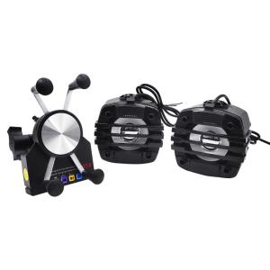 China 5V 2A Rechargeable Motorcycle Speakers , CE Motorbike Audio System wholesale