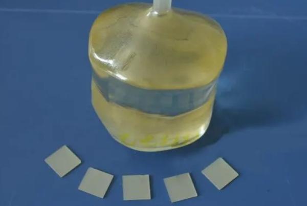 LaSrAlO4 Crystal Piezoelectric Wafer for High-Temperature Superconducting YBCO