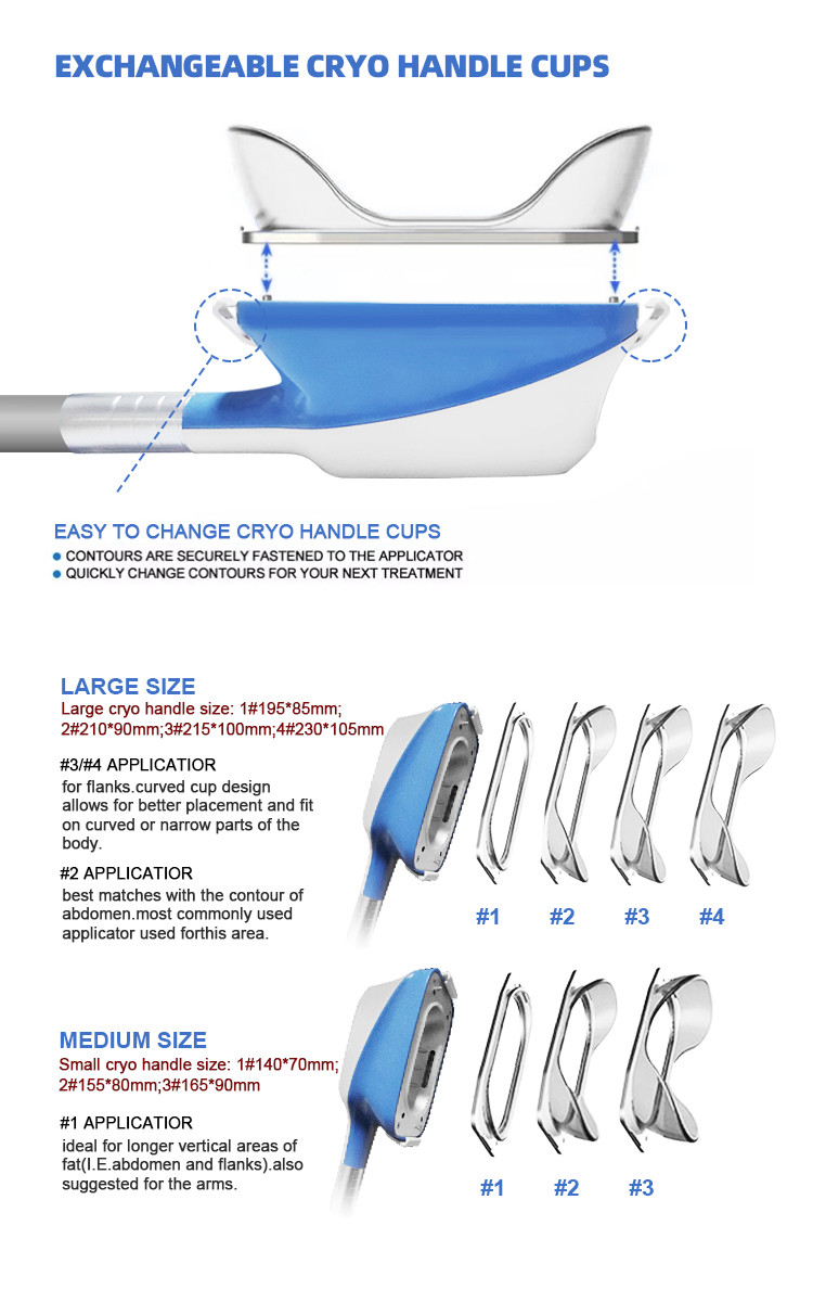 360 Cryolipolysis Slimming Machine Fat Freezing Lymphatic Drainage Device