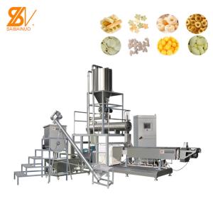 China automatic poha puffed rice snacks food making extruder industrial wholesale