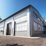 Lightweight Prefab Steel Warehouse Building , Prefab Steel Frame Commercial
