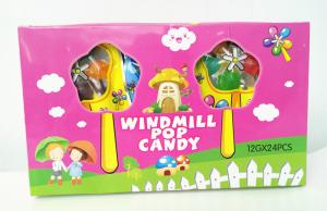 China Windmill Shape Lollipop Multi fruit flavor Hard Candy Sticks Funny And Tasty/HACCP,ISO wholesale