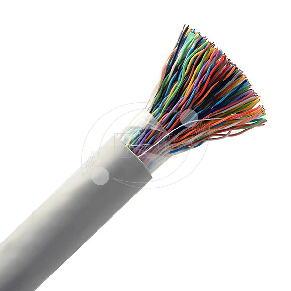 Communication Multi Cores Telephone Line Cable 10 To 50 Pairs HDPE PVC Jacket