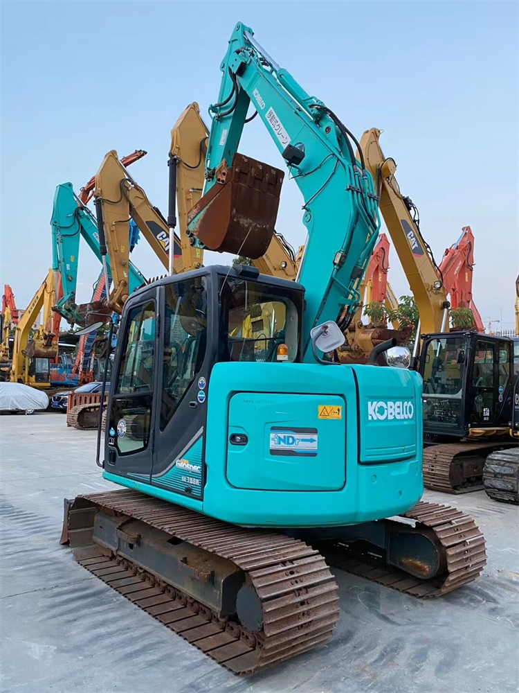 1989 Working Hours Original Hydraulic Pump 7 Ton Kobelco SK75 Excavator in Shanghai