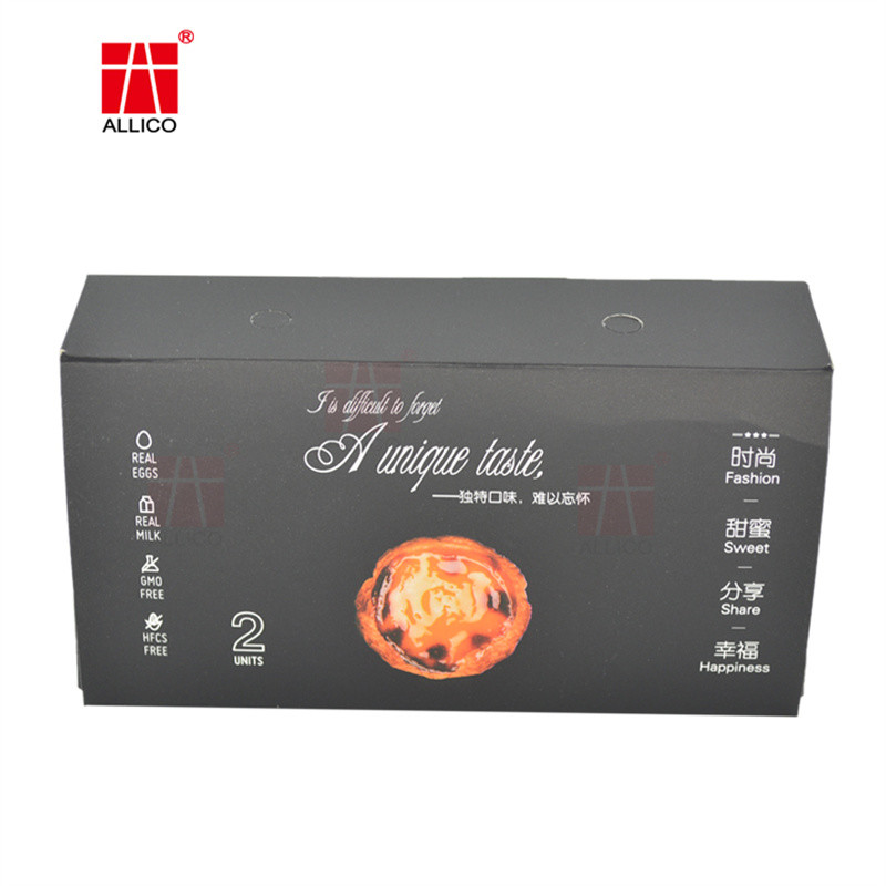 90gsm-250gsm Cupcake Food Packaging Gift Boxes F Flute For Bakery Shop