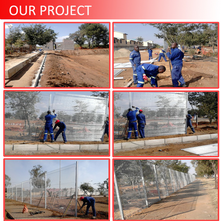 china supplier anti climb prison 358 fence / high security fence / 358 fence