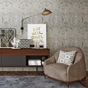 China Fashion Bedroom Plant Fiber Particle Wallpaper China Manufacture wholesale