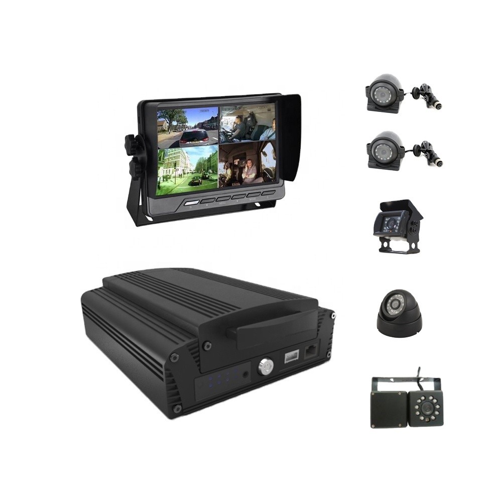 Hard Disk 4ch Hd Digital Video Recorder 3G 4G GPS H.264 Compression
