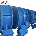 Metal Sealed Large Diameter Cast Steel Valve Carbon Steel Butterfly Valve
