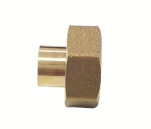 China 3/4Inch GHT Thread Lead Free Brass Fittings With Black Gasket wholesale