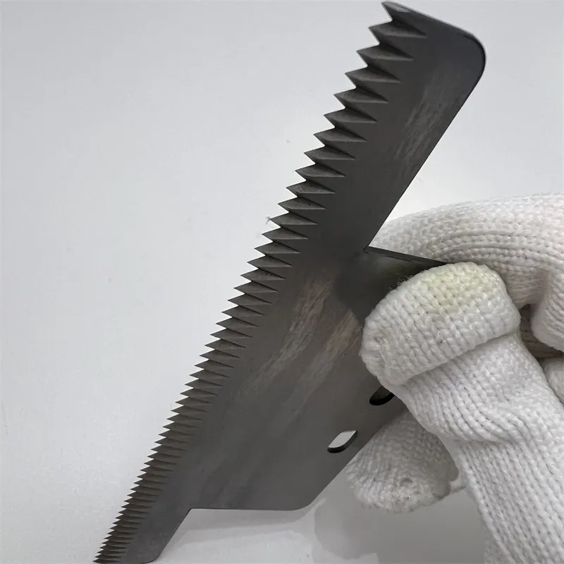 Packing Machine Knife Food Bags Packaging Serrated Blade Zigzag Blade Cutting Knife Blade for Packing Machine