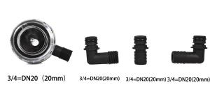 China FLOWGUIDE DC pump universal hosing fittings pump strainers water filters wholesale