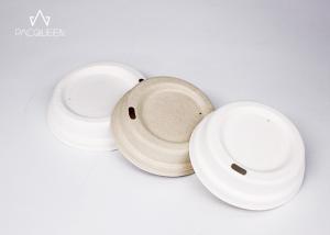 China Compostable Disposable Lids Leakage Free Unique Styles Eco Friendly wholesale
