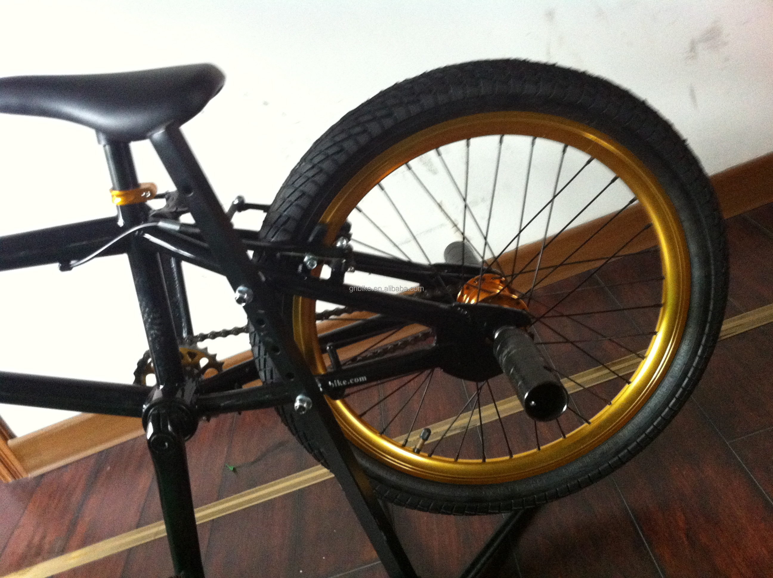 Velo PU Seat 20"x2.25 Kenda Street OEM Gold Color BMX Bike for Single Speed Gears