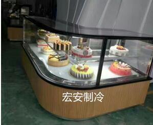 China Large Capacity Commercial Cake Display Fridge With Digital Display Thermometer wholesale